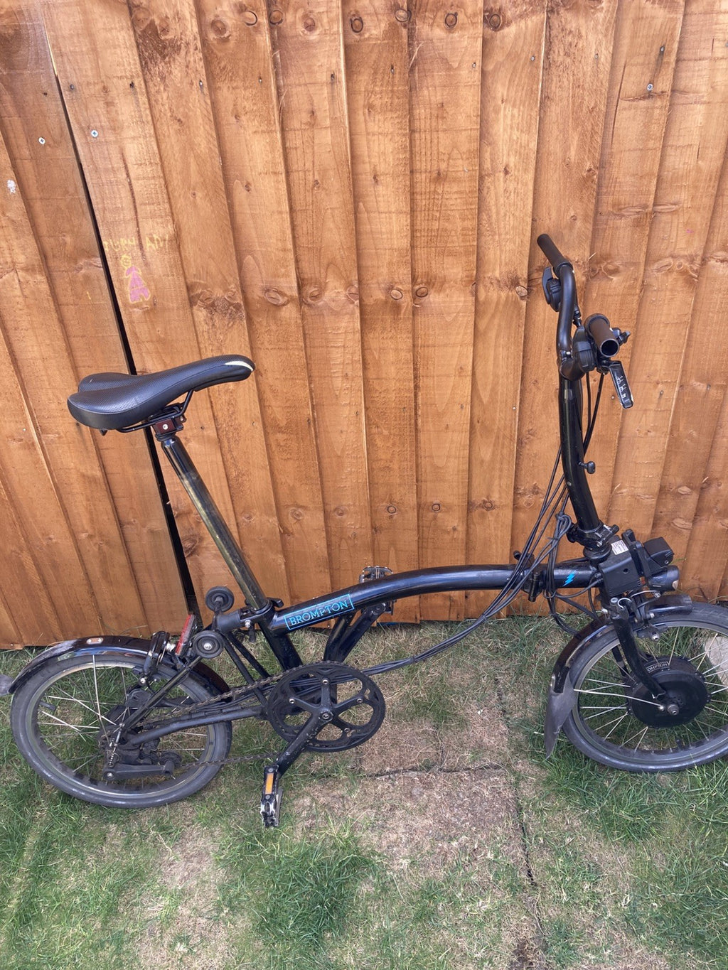 Brompton M6L 6 Speed Mid Folding Bike - Missing Parts/Faulty