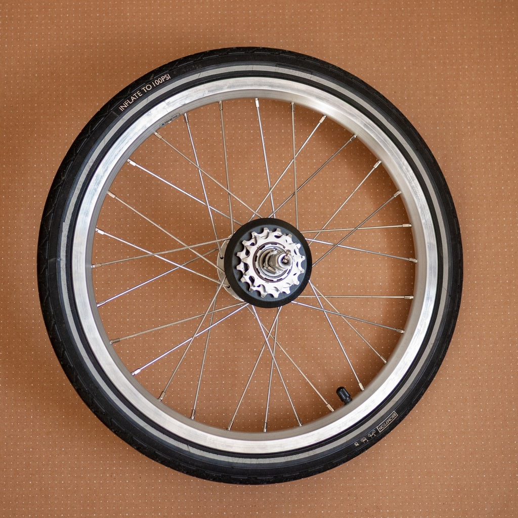 Brompton Folding Bike Superlight Wheelset 6 Speed Wide Ratio Integrated Shifter