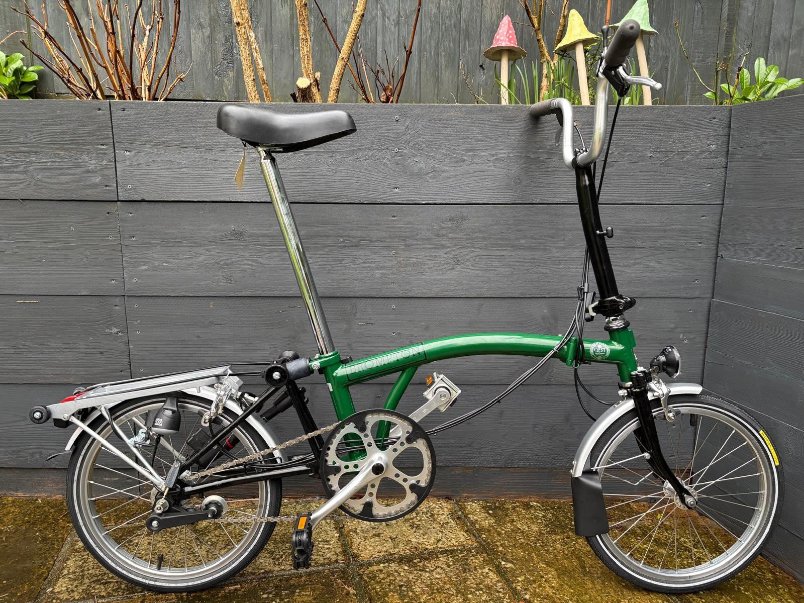 Brompton M3R C line Explore equivalent in Racing Green/Black - New Old Stock