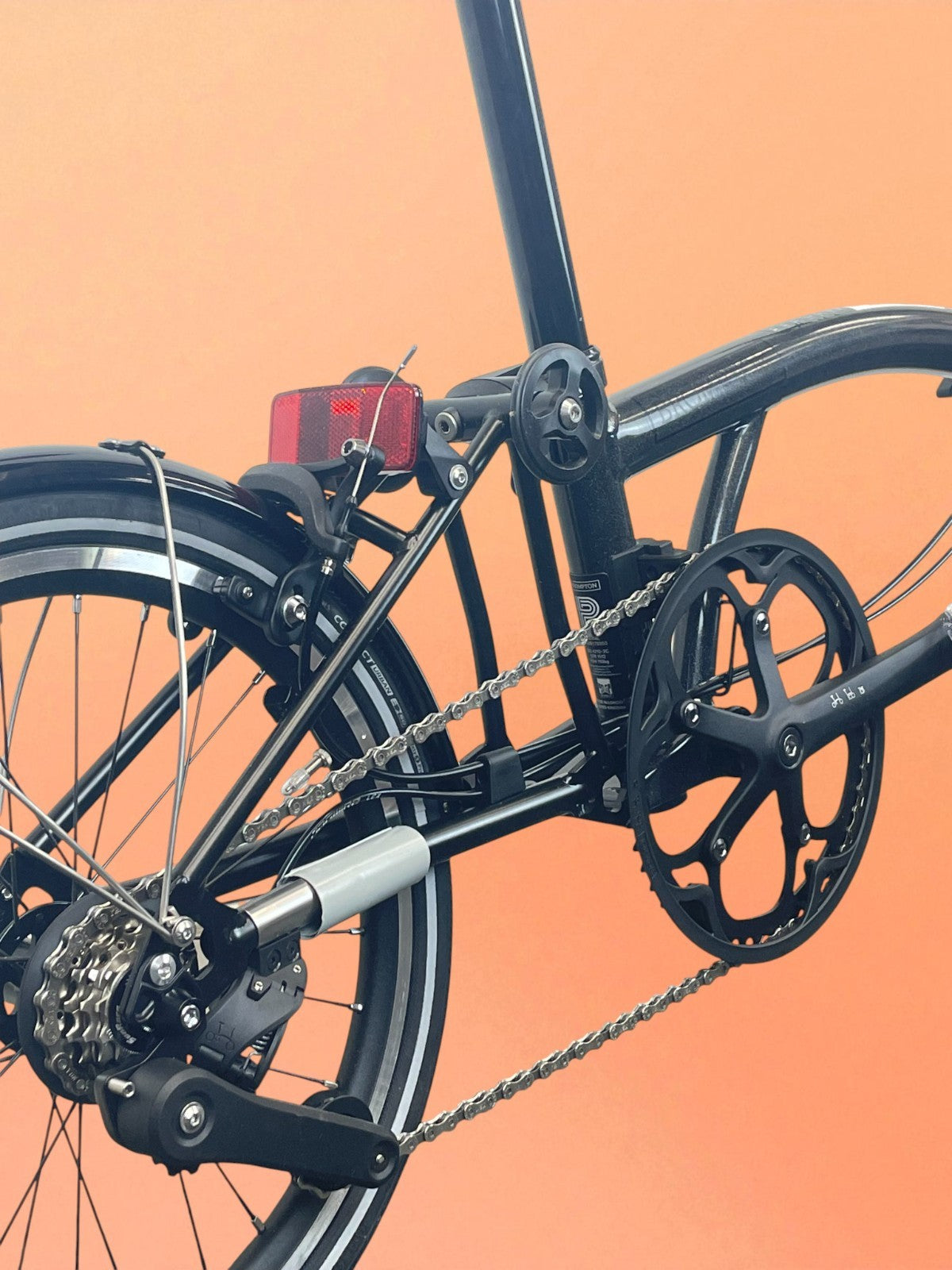 BRAND NEW Brompton P Line Urban - Midnight Black