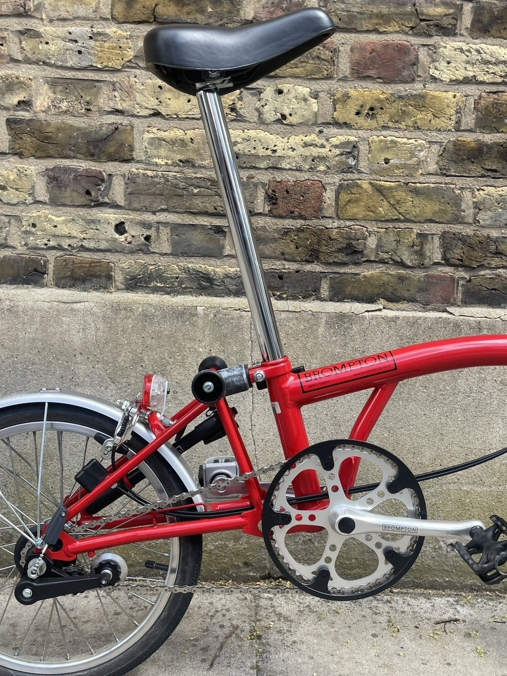 Brompton M3L Folding Bike 2004 - Red (NOS)