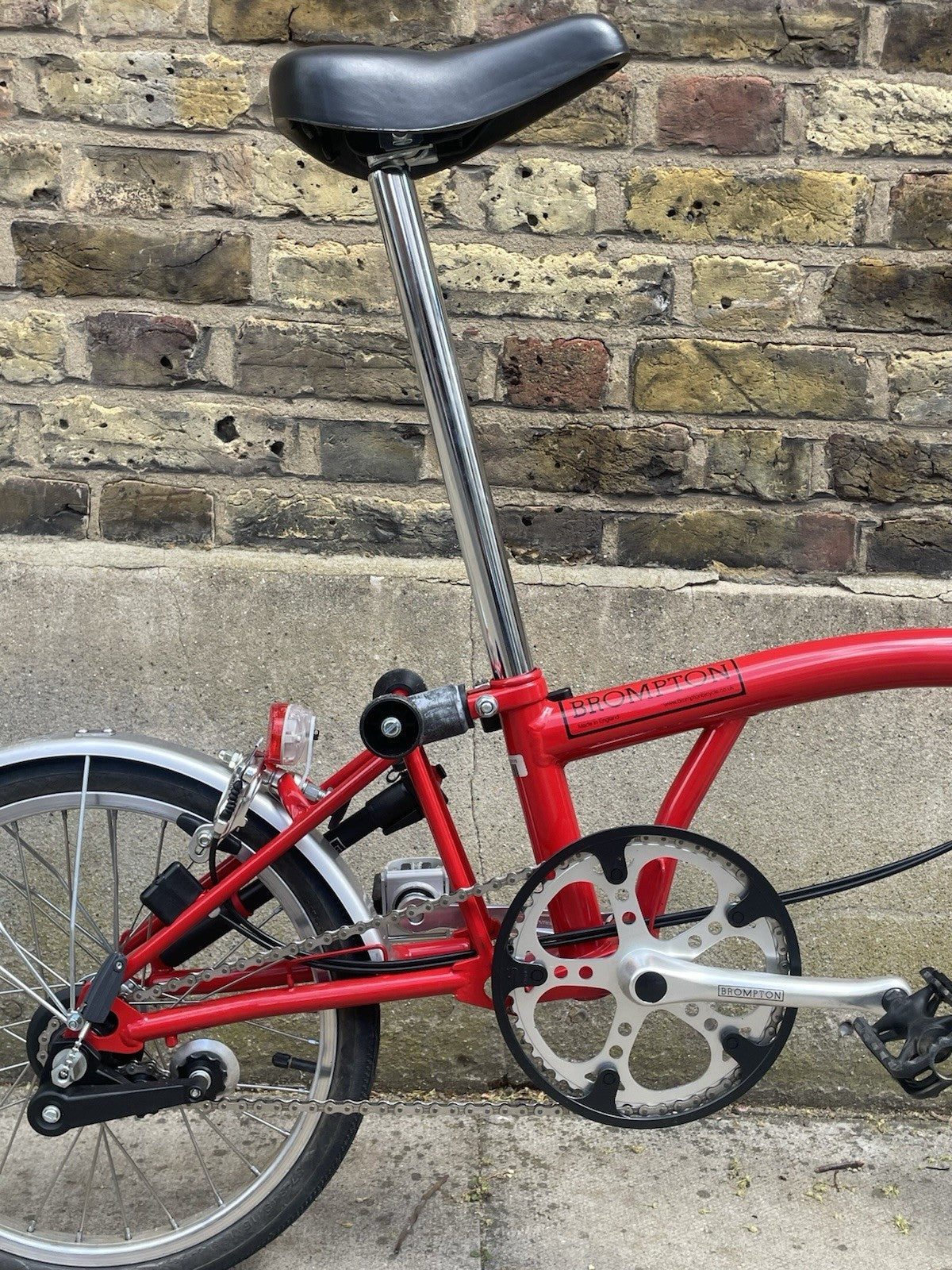 Brompton M3L Folding Bike 2004 - Red (NOS)