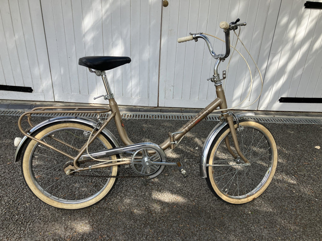 2x Hercules of Nottingham England Folda Folding Bicycles c1970's