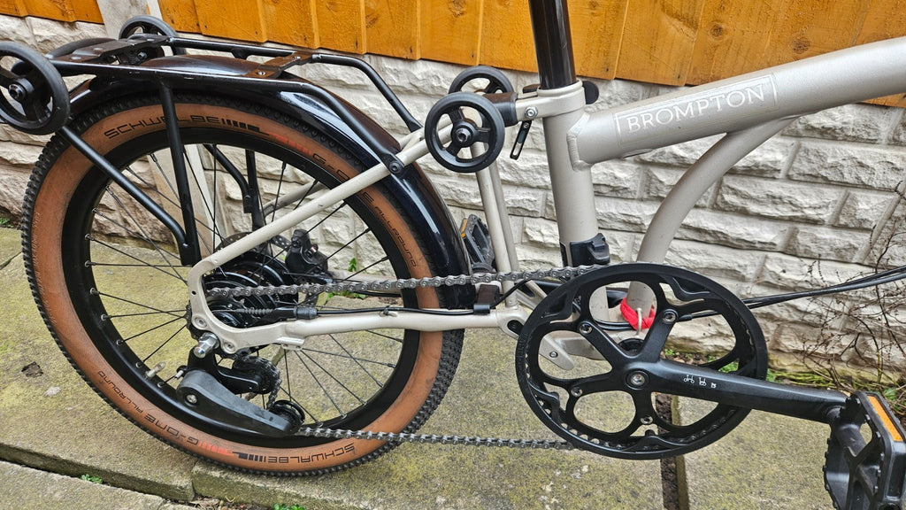 Brompton G Line size S traildust white