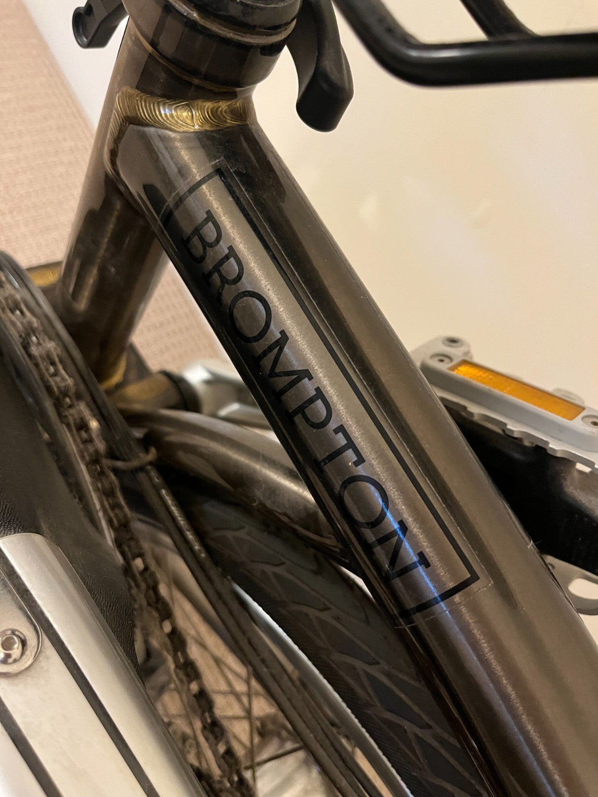 Brompton M6L Superlight Black Lacquer Titanium 2021 – MINT UNUSED – Rare Spec