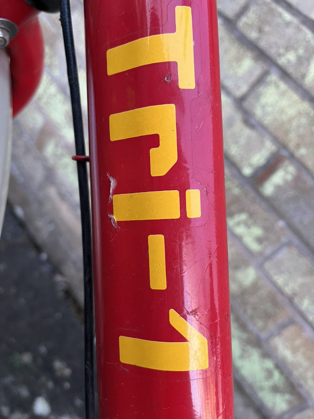 Adult Folding Pashley  Tricycle Tri-1 Red 17" frame, good condition