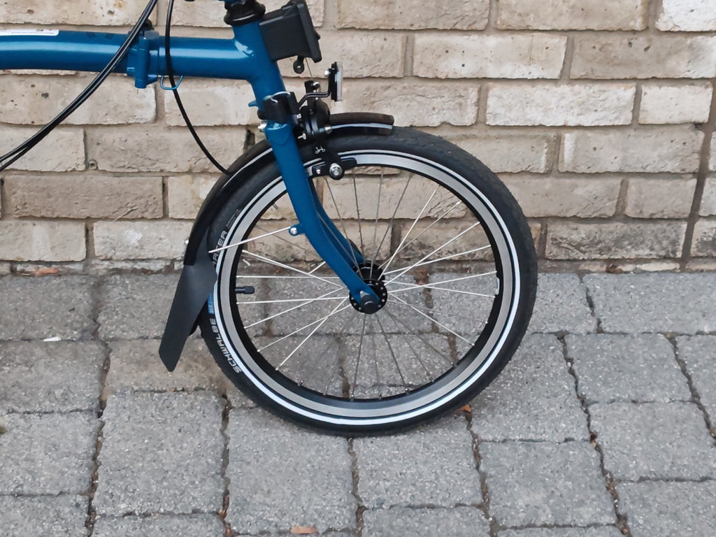 Brompton C Line 6 Speed 2025 Folding Bike Ocean Blue Pristine Condition