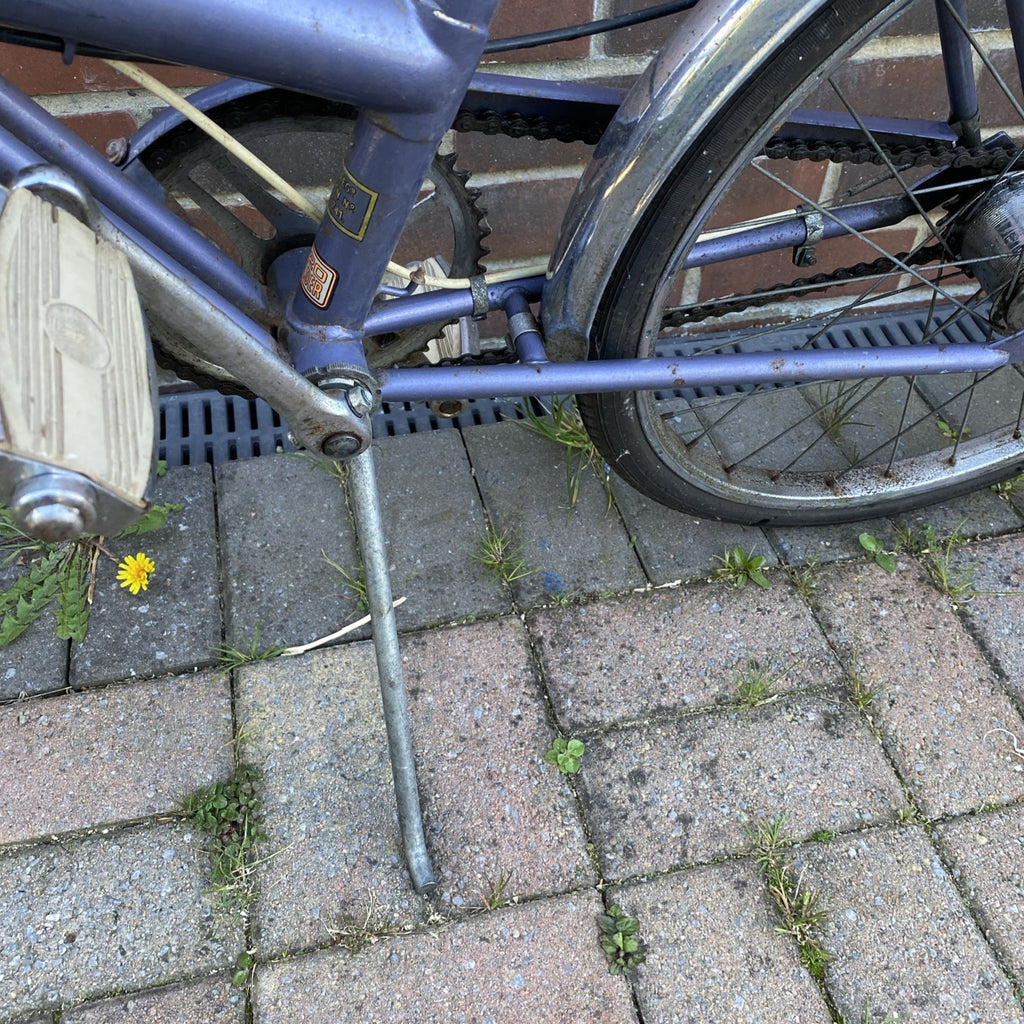 Vintage Classic 1973 Lilac Raleigh Stowaway Folding Bike