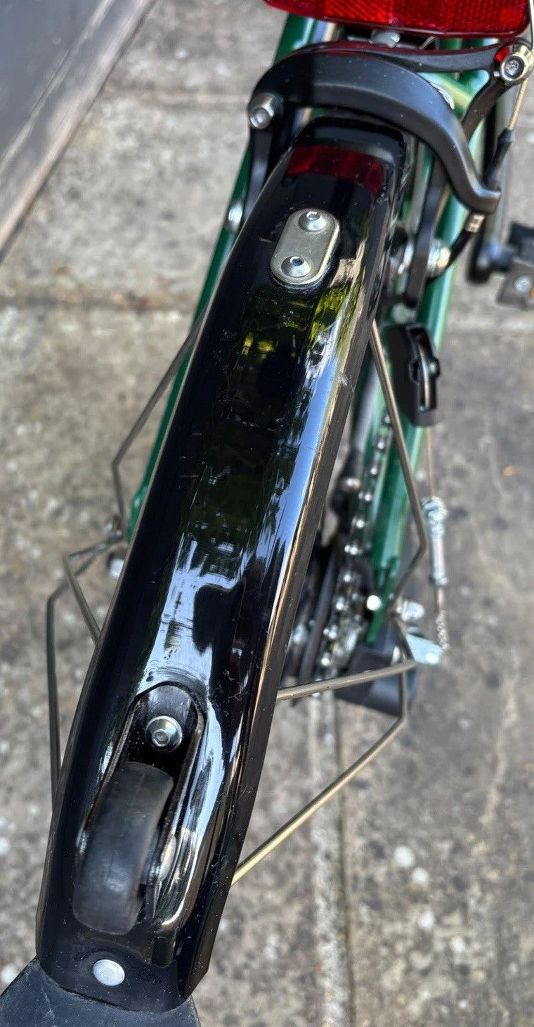2023 Brompton C Line M6L Black Edition Folding Bicycle 6 Speed - Used Condition
