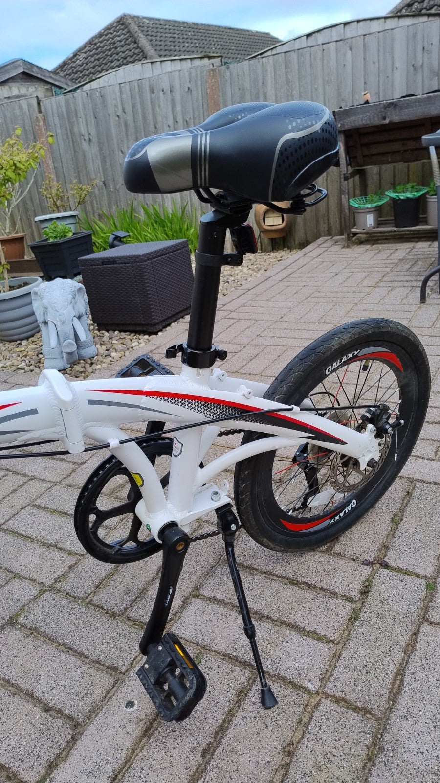 20" Lightweight Folding Bike 7 Speed Gears And Dual Brake Discs