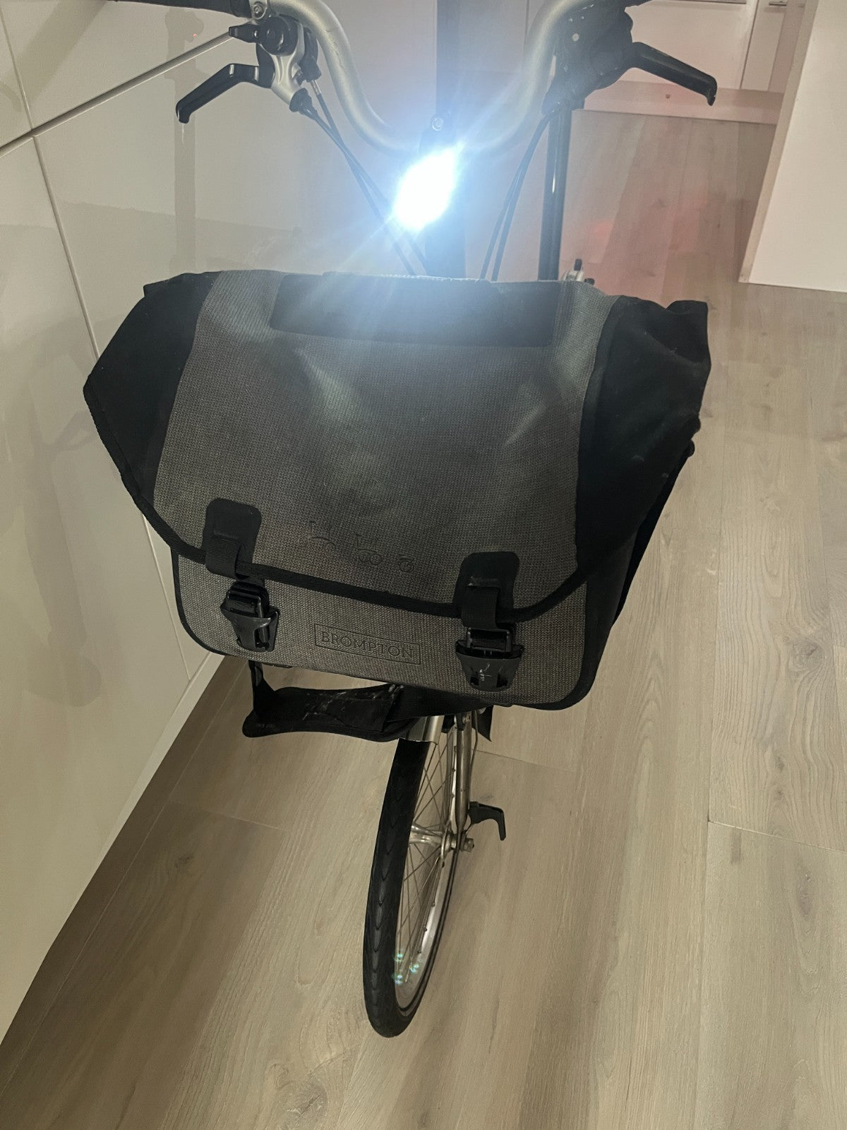 BROMPTONS C LINE SUPERLIGHT MID HANDLEBAR FOLDING BIKE 2019