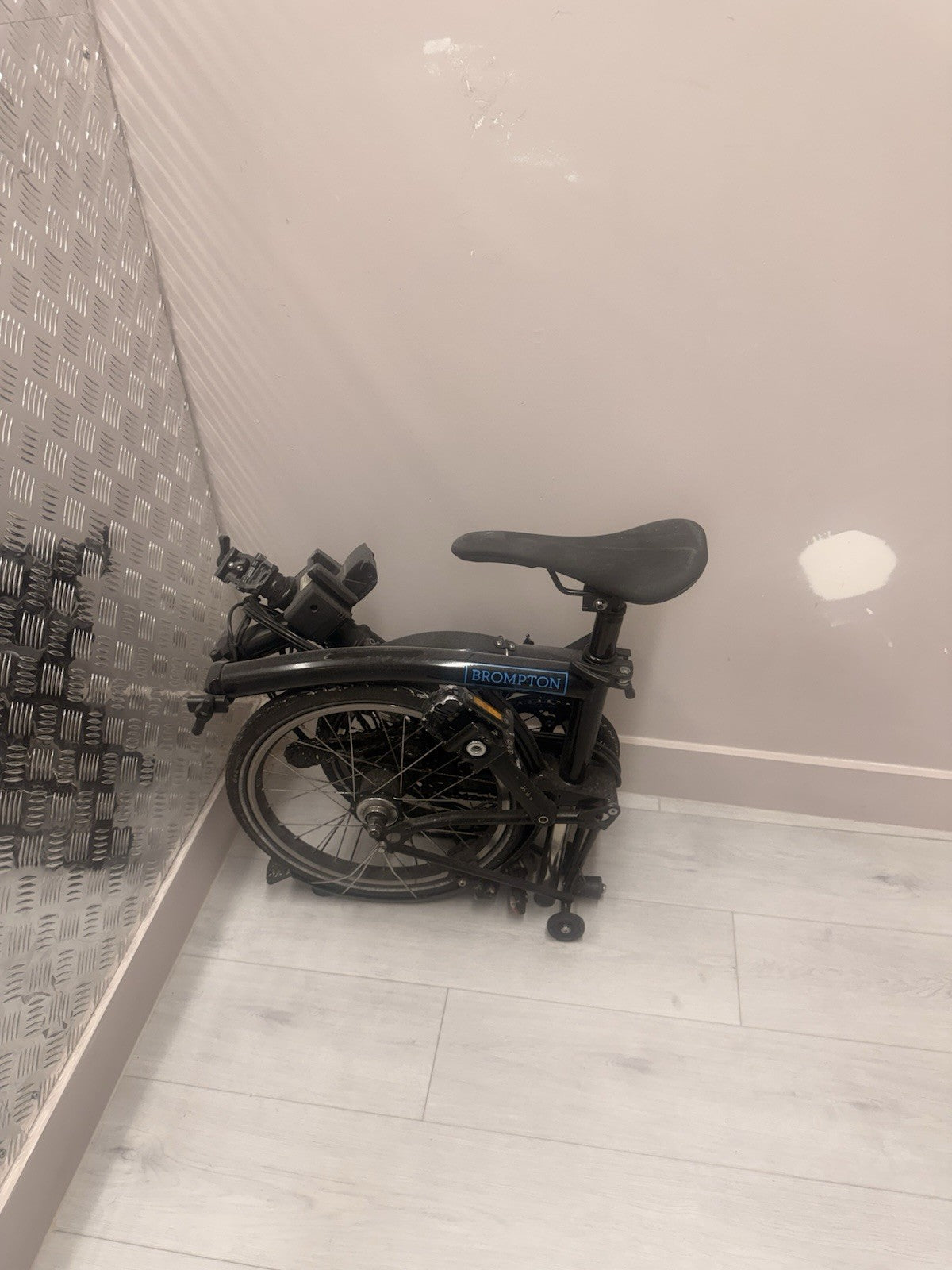 Brompton M6L Electric Folding Bike 2020 With Battery Bag And Working Battery