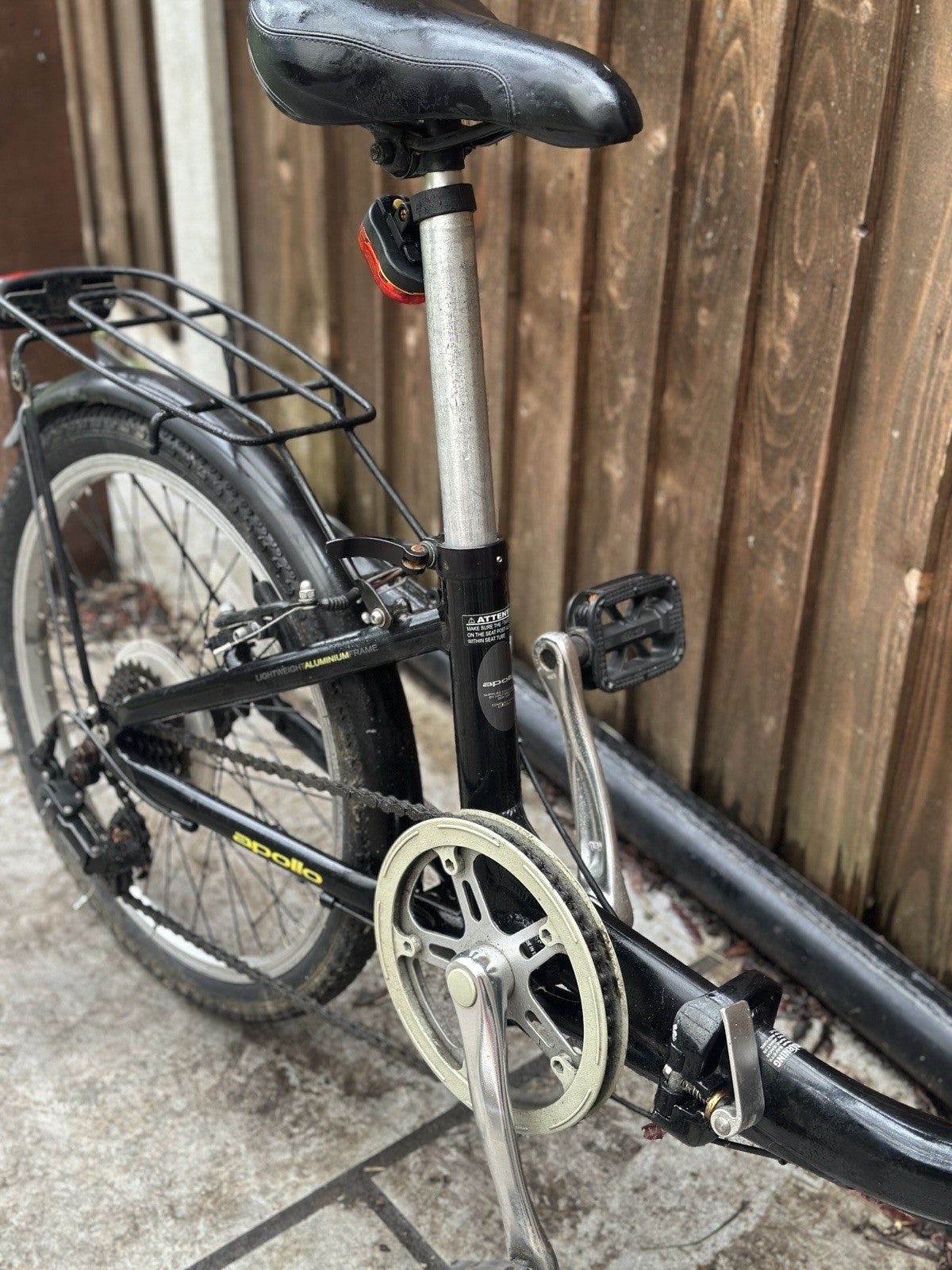 Apollo Contour Folding Bike 20inch Wheel