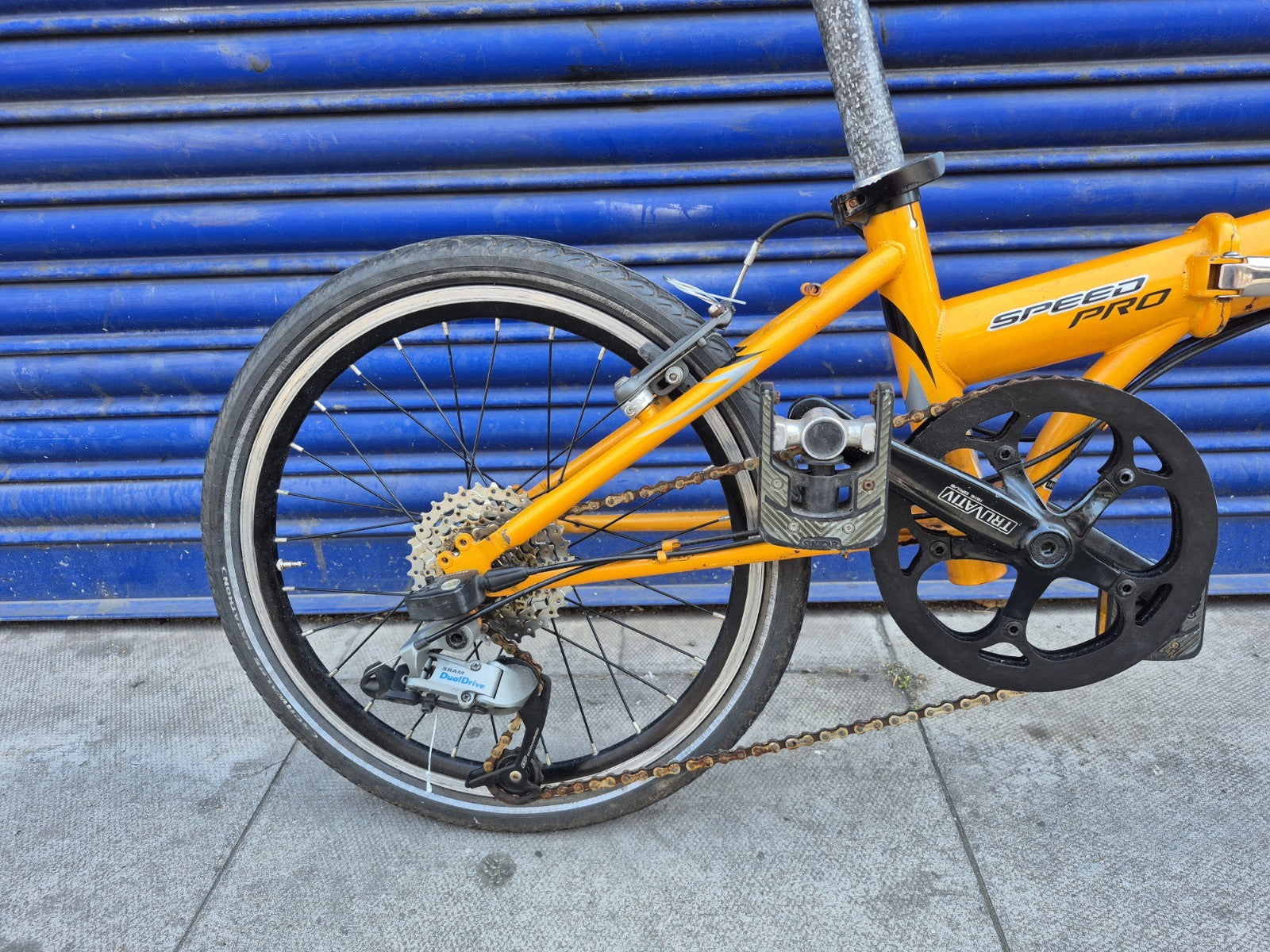 Dahon Speed Pro TT Folding Bike Mango, 9-Speed