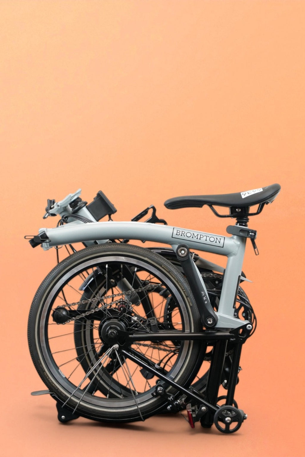 Brand New Brompton P Line Explore - 12 speed - Lunar Ice