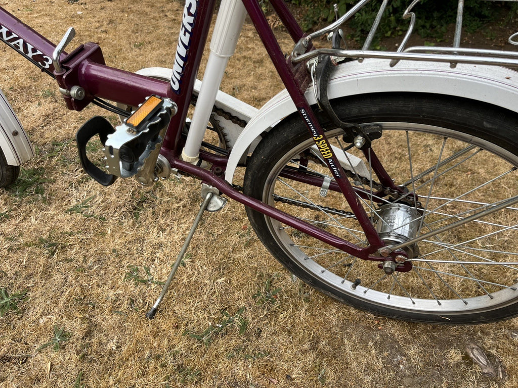 Raleigh Stowaway folding bicycle. Recently overhauled everything works.