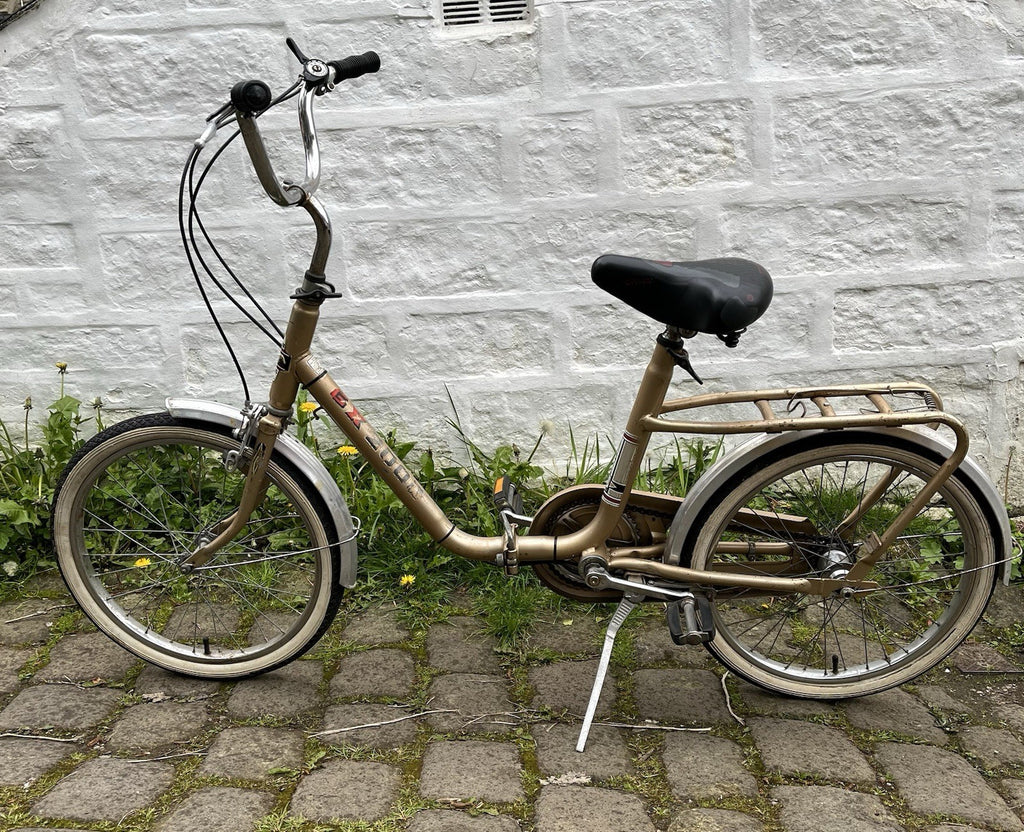 Luxus Gx 2000 Retro Vintage German Made Folding Bicycle