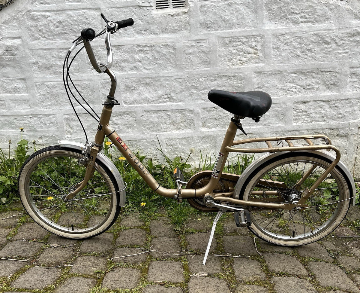 Luxus Gx 2000 Retro Vintage German Made Folding Bicycle