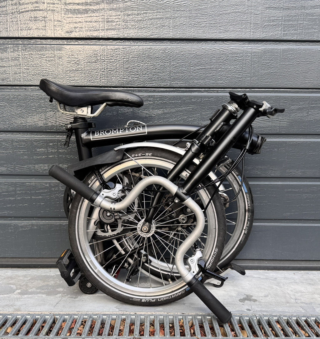 Brompton M3L 3 speed  Folding Bike Superb Condition Low Mileage
