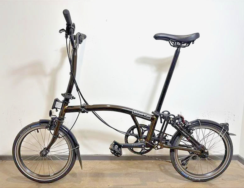 Brompton C Line 12 Speed - Mid - Black Lacquer