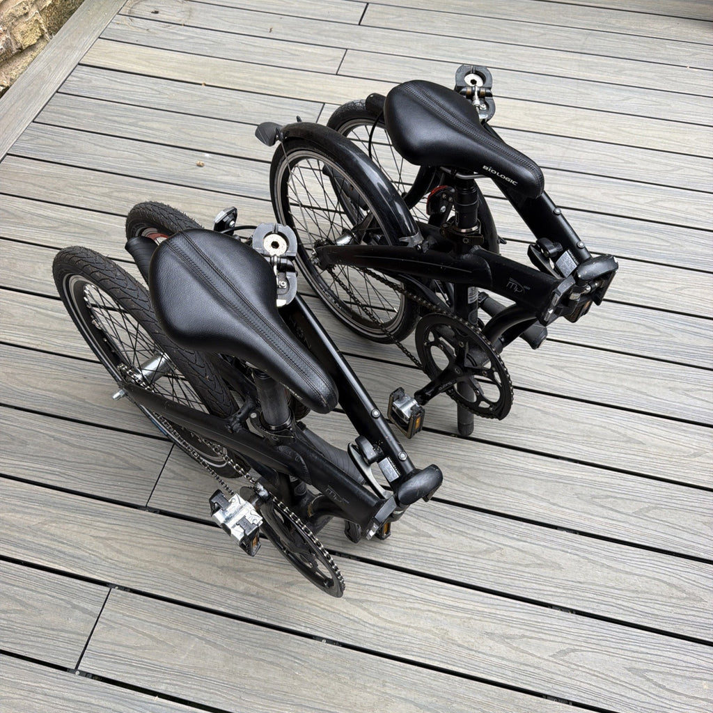 Pair of Dahon Folding Bikes In Perfect Working Order.