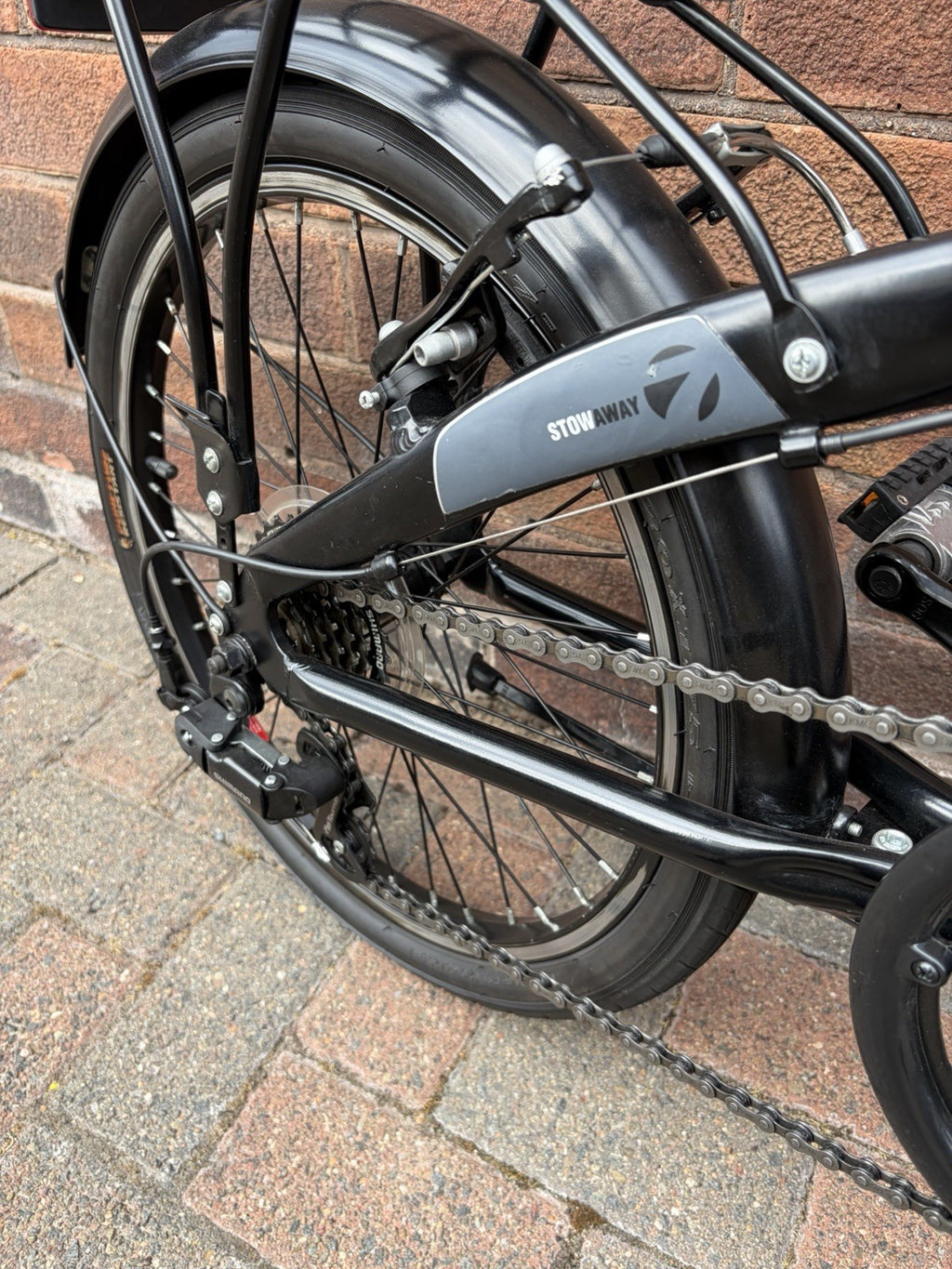Raleigh Stowaway Folding Bike 20” 7 Speed Folding Pedals & Handlebars