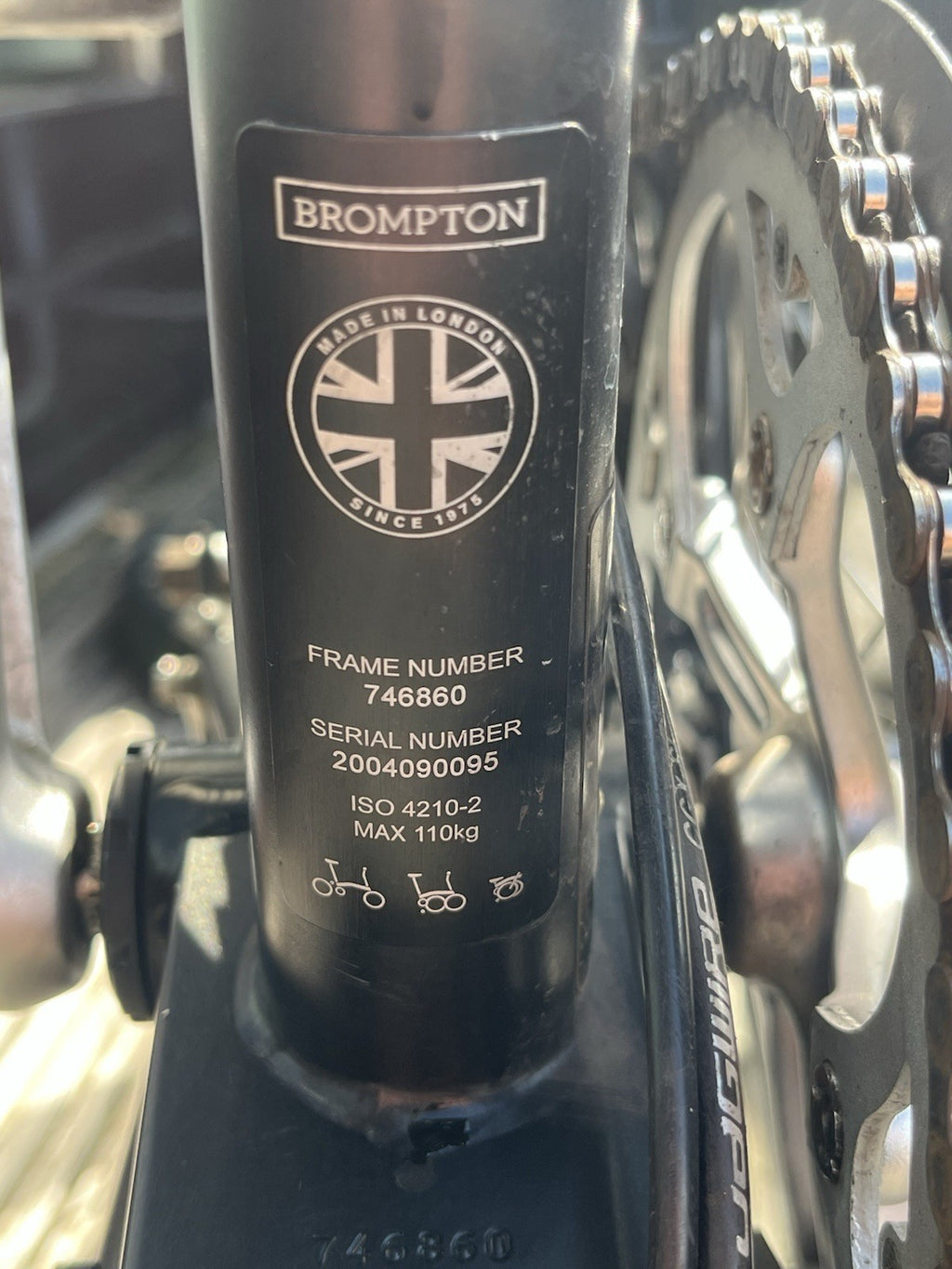 Brompton C Line Urban 2 Speed Black Mid Handlebars 2020