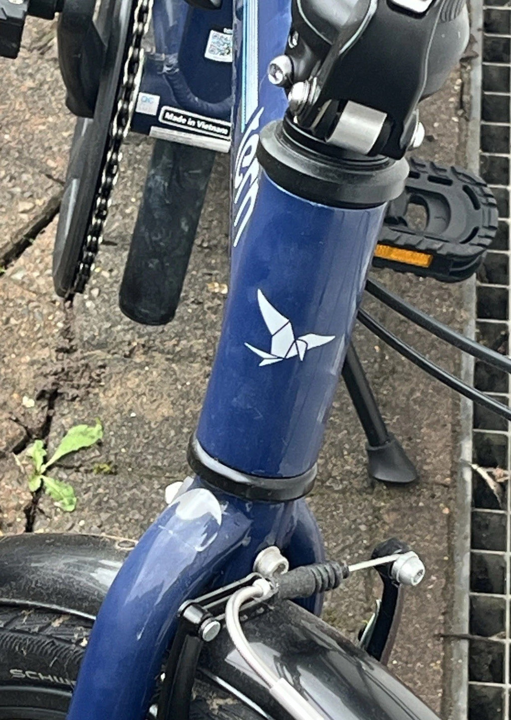 Tern Link B7 Folding Bike, Midnight Blue