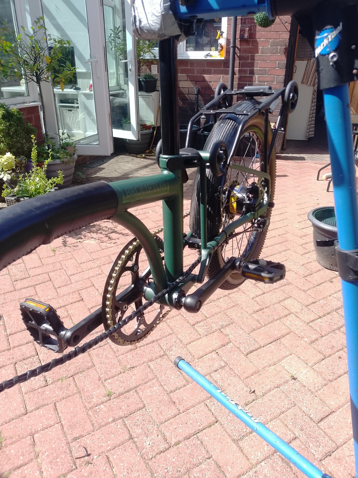 Brompton Folding Bike With Rohloff 14 Speed Hub