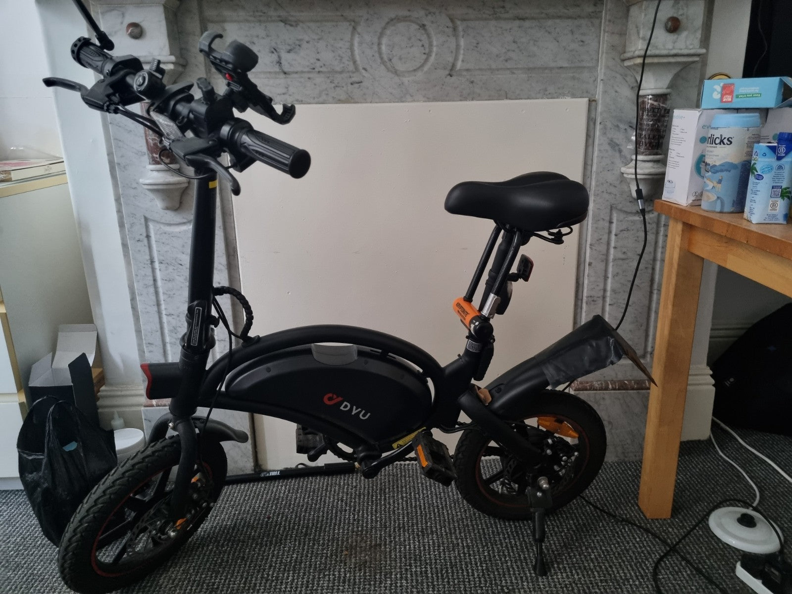 Used Folding bike Dyu black