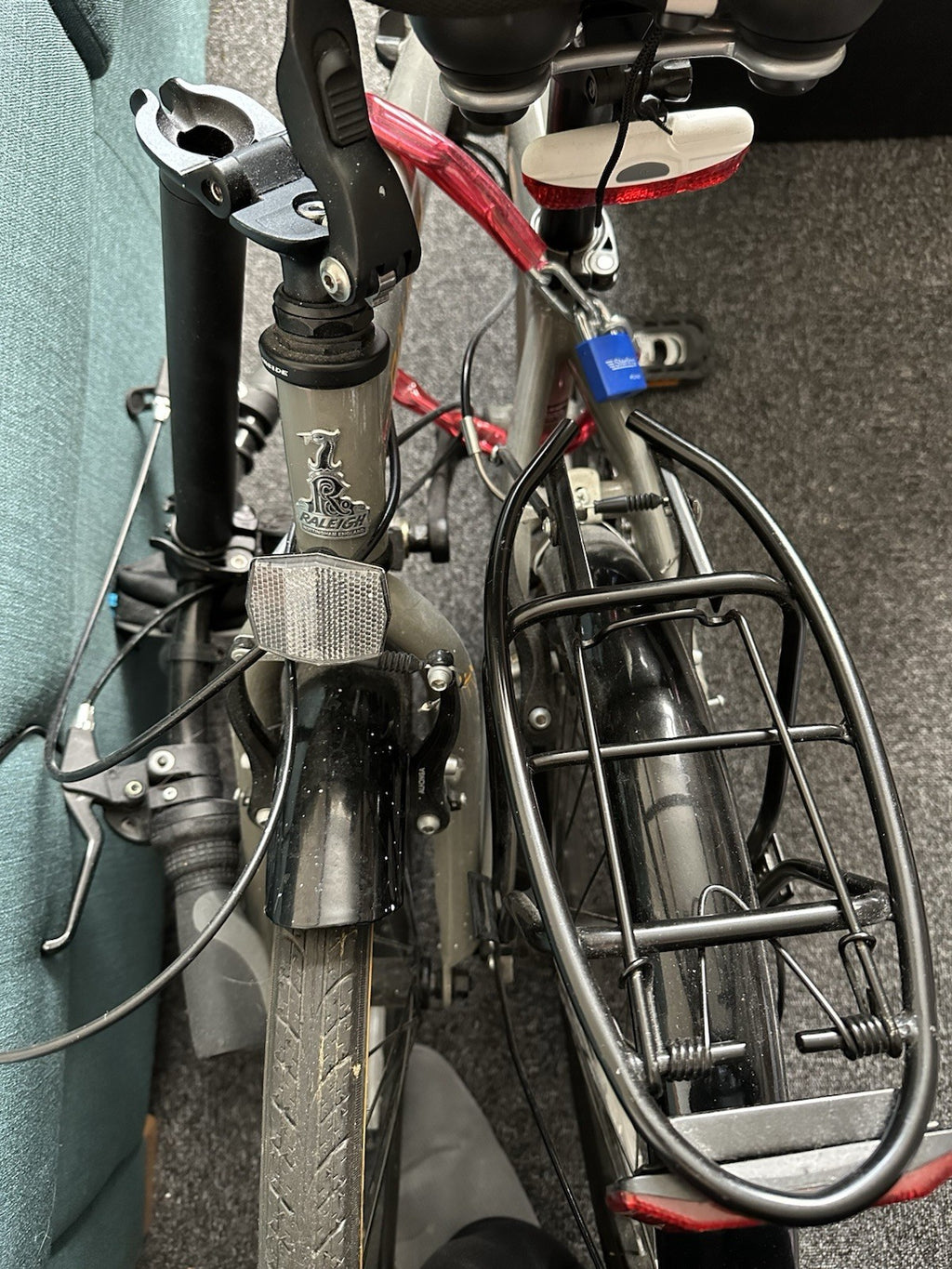 Folding Bike Never Used In Good Condition Garage For A Quick Sale
