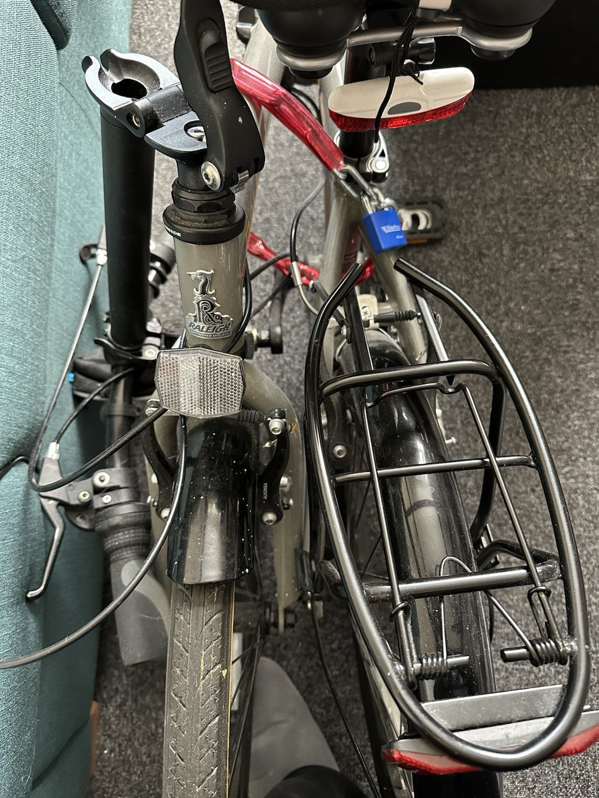 Folding Bike Never Used In Good Condition Garage For A Quick Sale