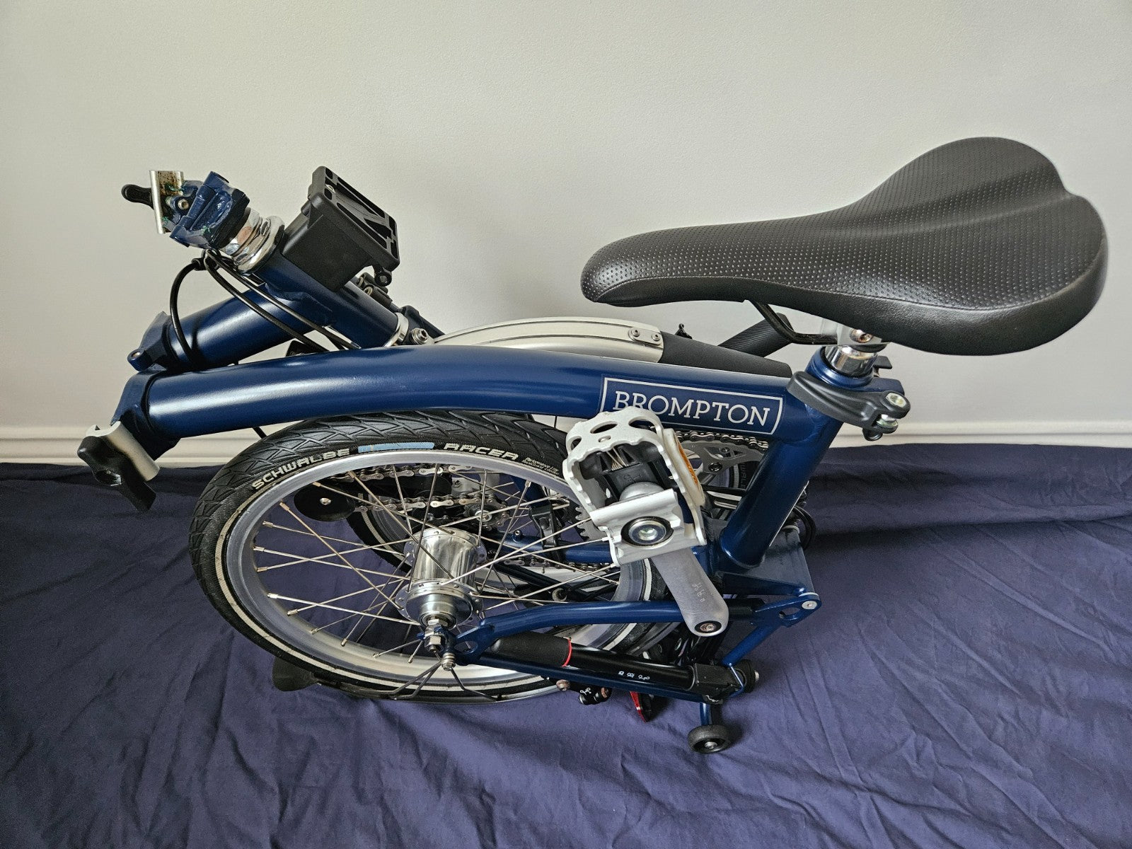 Brompton M3L - 3 Speed - C Line - Mid- Tempest Blue