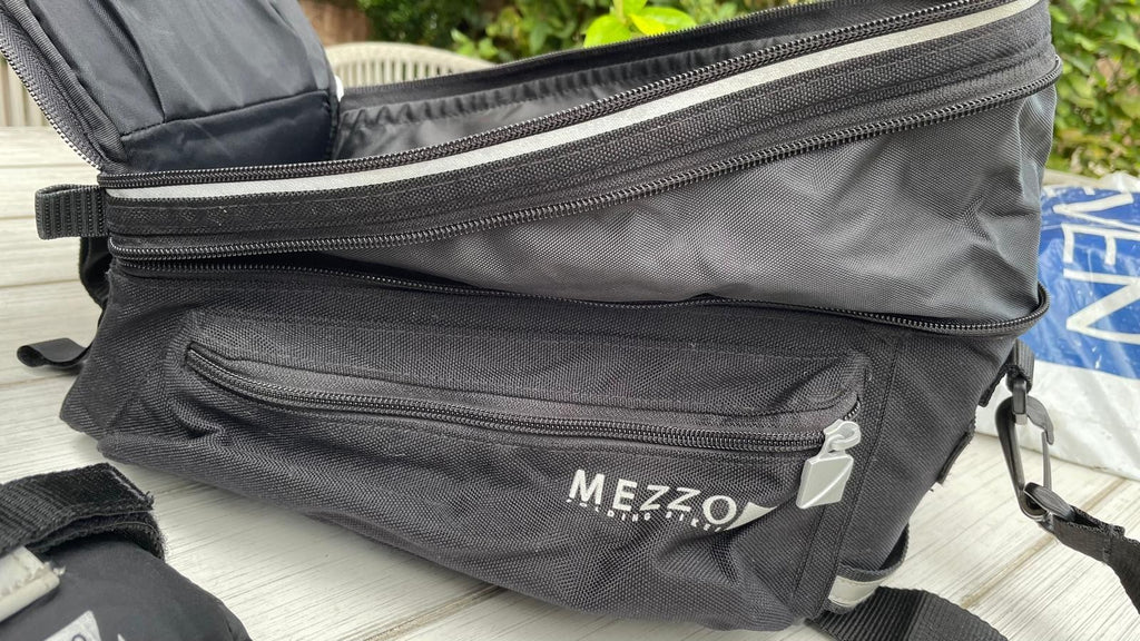 Set of 2 Mezzo folding bike bags and stuff sack - for Mezzo D9