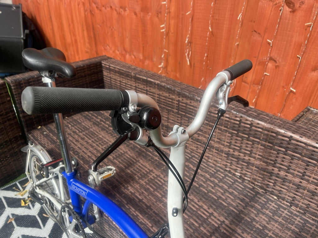 Brompton C Line 3 Speed With Dynamo Lights, Pump, Front Luggage Bag