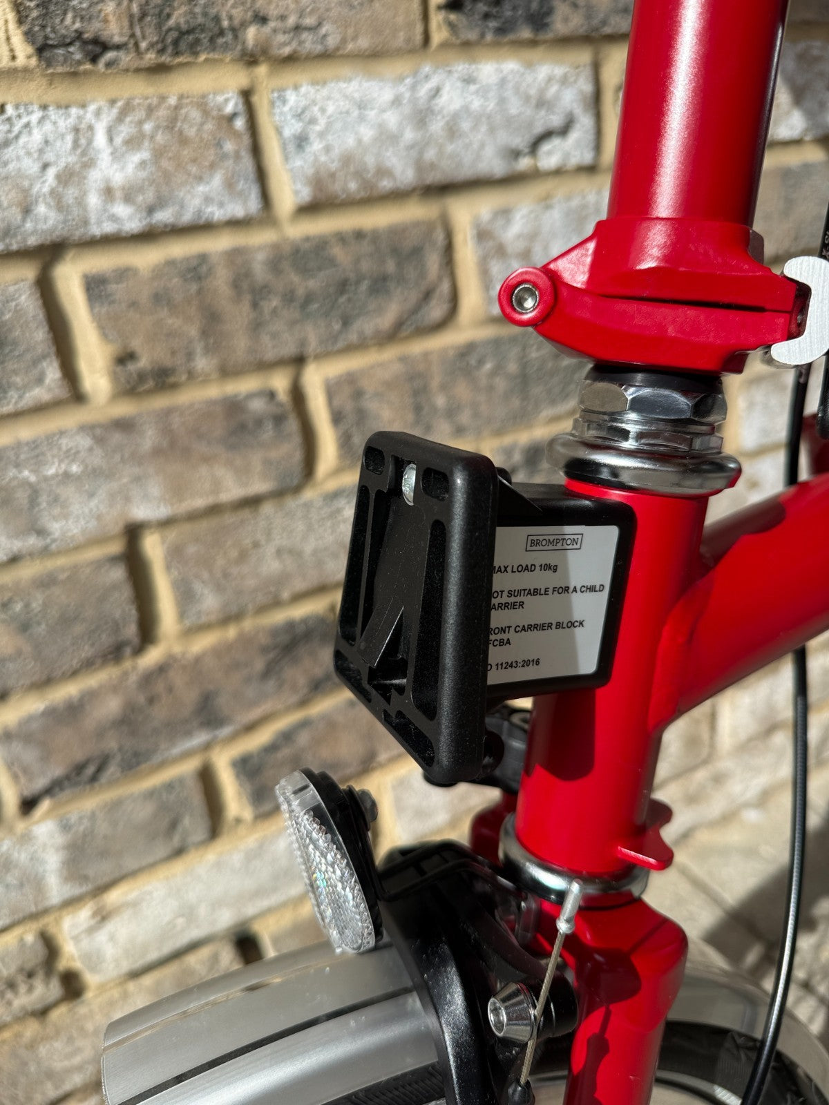 Brompton House Red C Line Explore Mid M6L - WORLDWIDE SHIPPING - A+ Condition