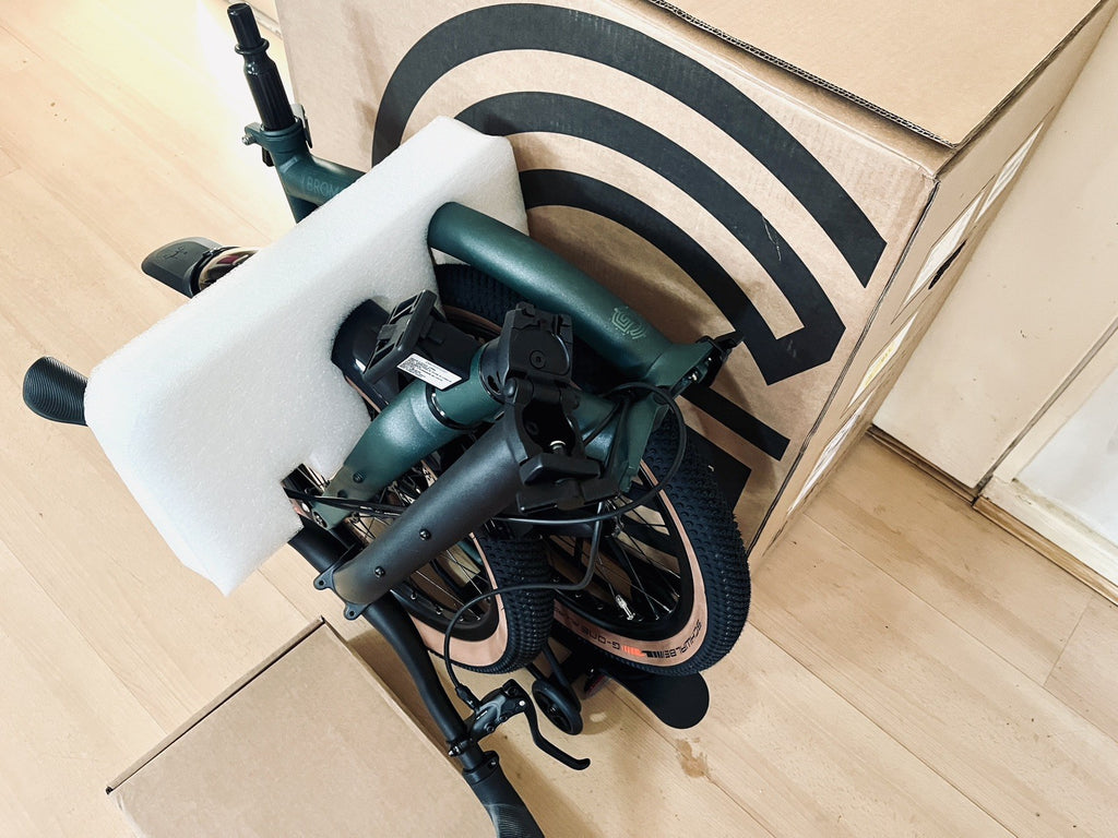Brompton G Line, 8 speed w Roller Rack 2026 - Forest Green - Size Medium