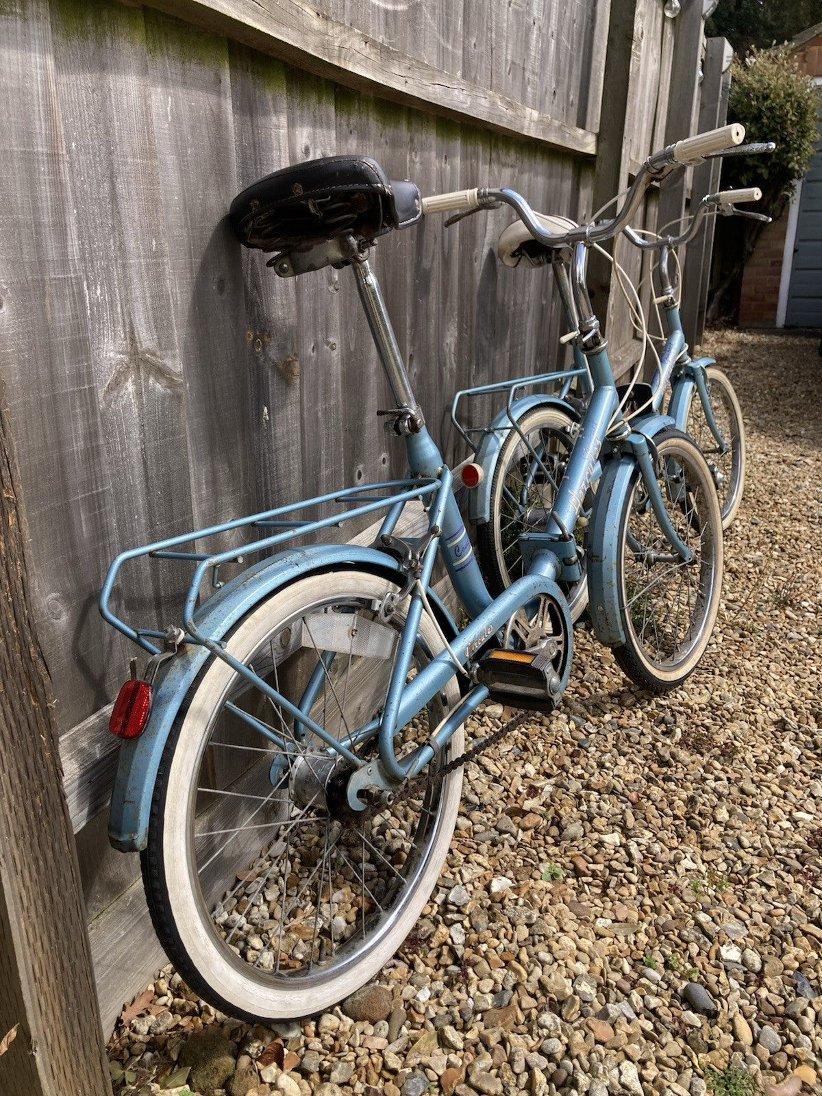 Raleigh Hercules Compact Folding Bike Vintage Stowaway Shopper, Fold-Up, Retro