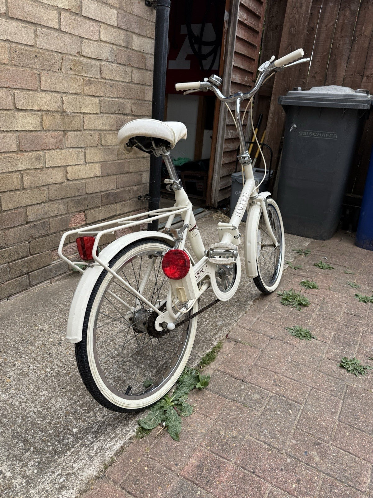 Raleigh Compact Shopper Folding Bike Retro/Vintage 80s