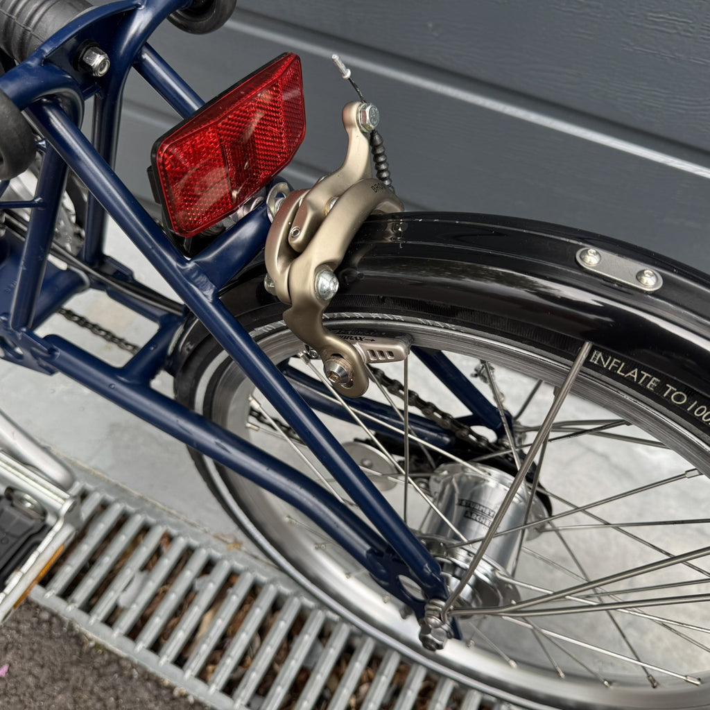 Brompton M3L 3 speed Tempest Blue Superb Condition
