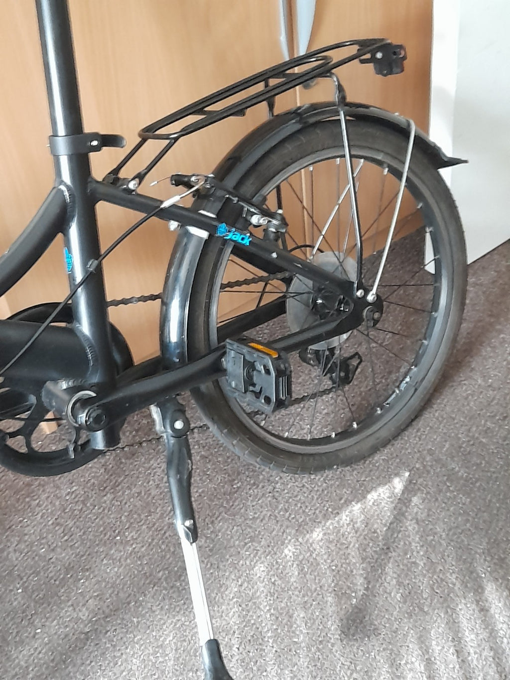 Dawes Black Jack Folding Bike 20" Excellent Condition 7 Speed