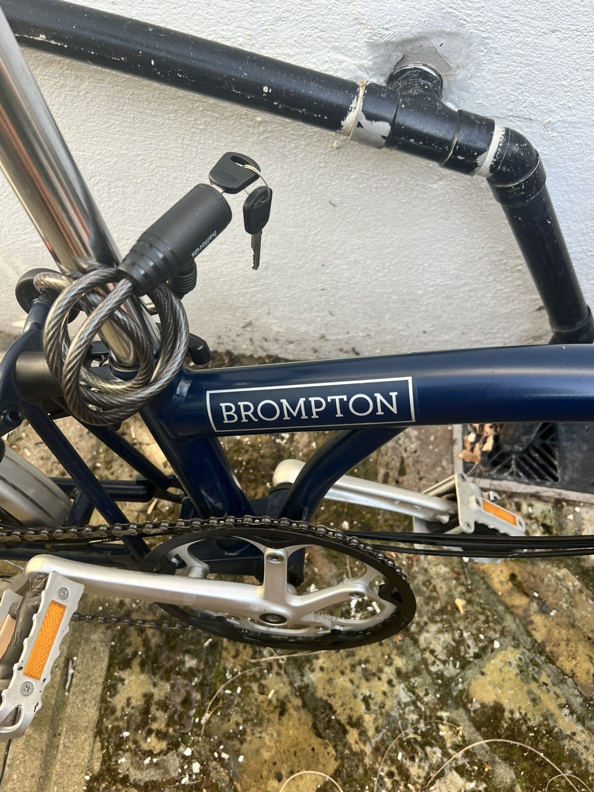Brompton  Blue M6L Mid 6 Speed 2018 Folding Bike Collection SW11