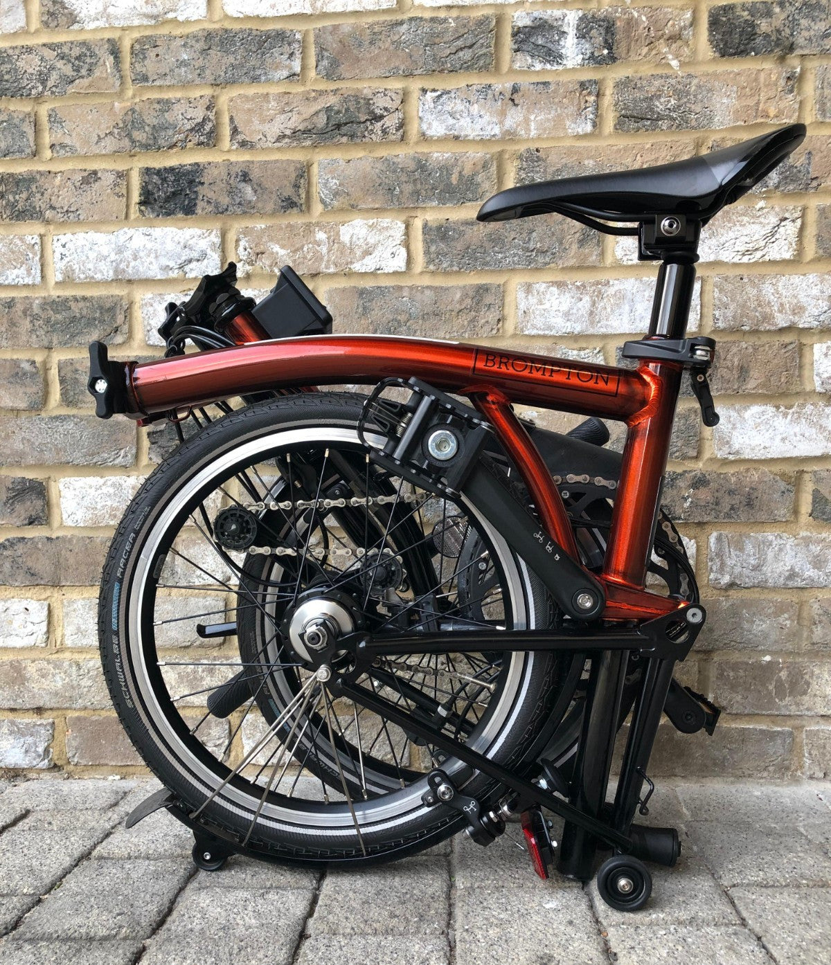 Brompton Flame Lacquer (Black Edition) S6L - WORLDWIDE SHIPPING - new was £1679
