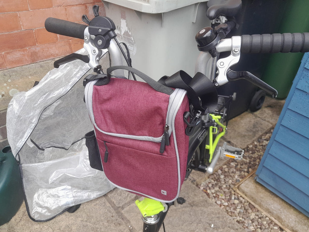 Brompton 3 speed custom matt black and lime lots of extras and upgrades