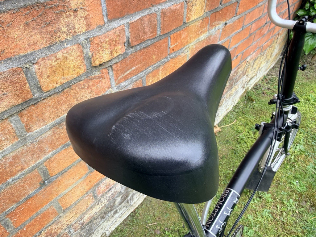Brompton M3L Black Folding Bike, 3 Speed, Great Condition