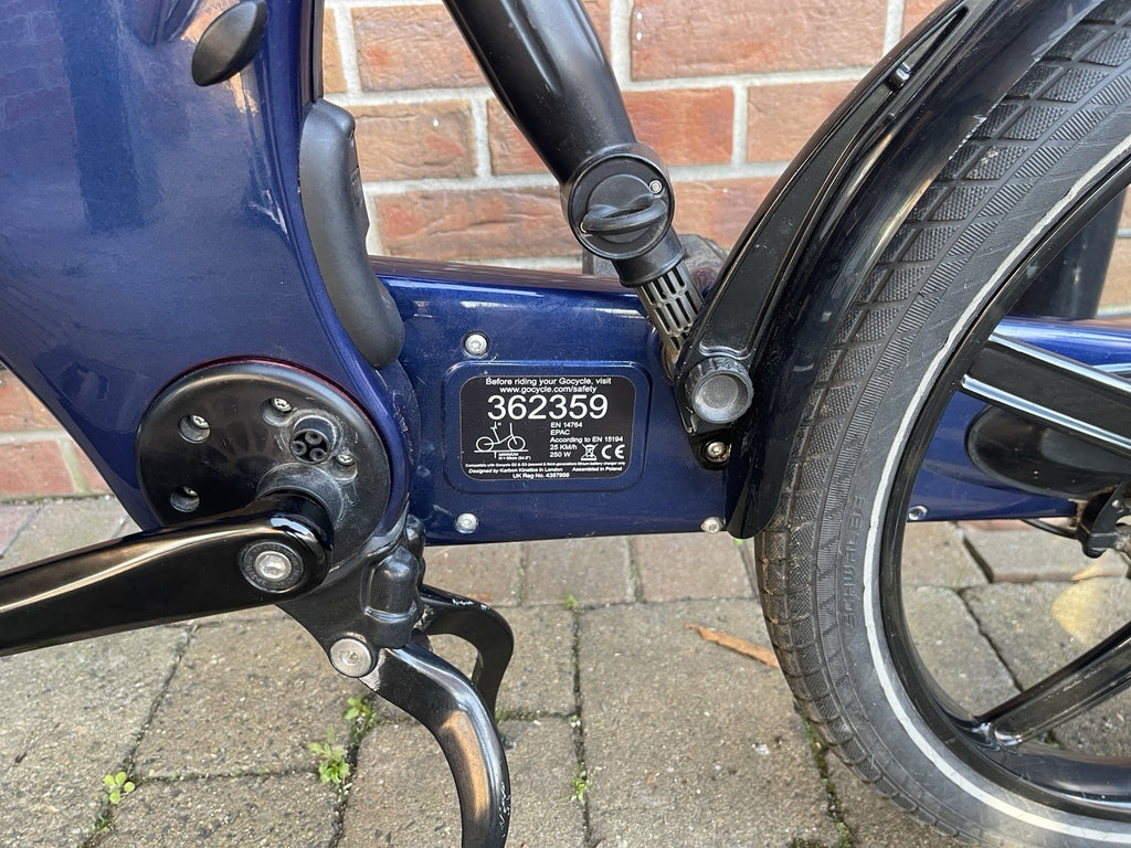 Go Cycle GX 2020 Folding Bike with portable docking station