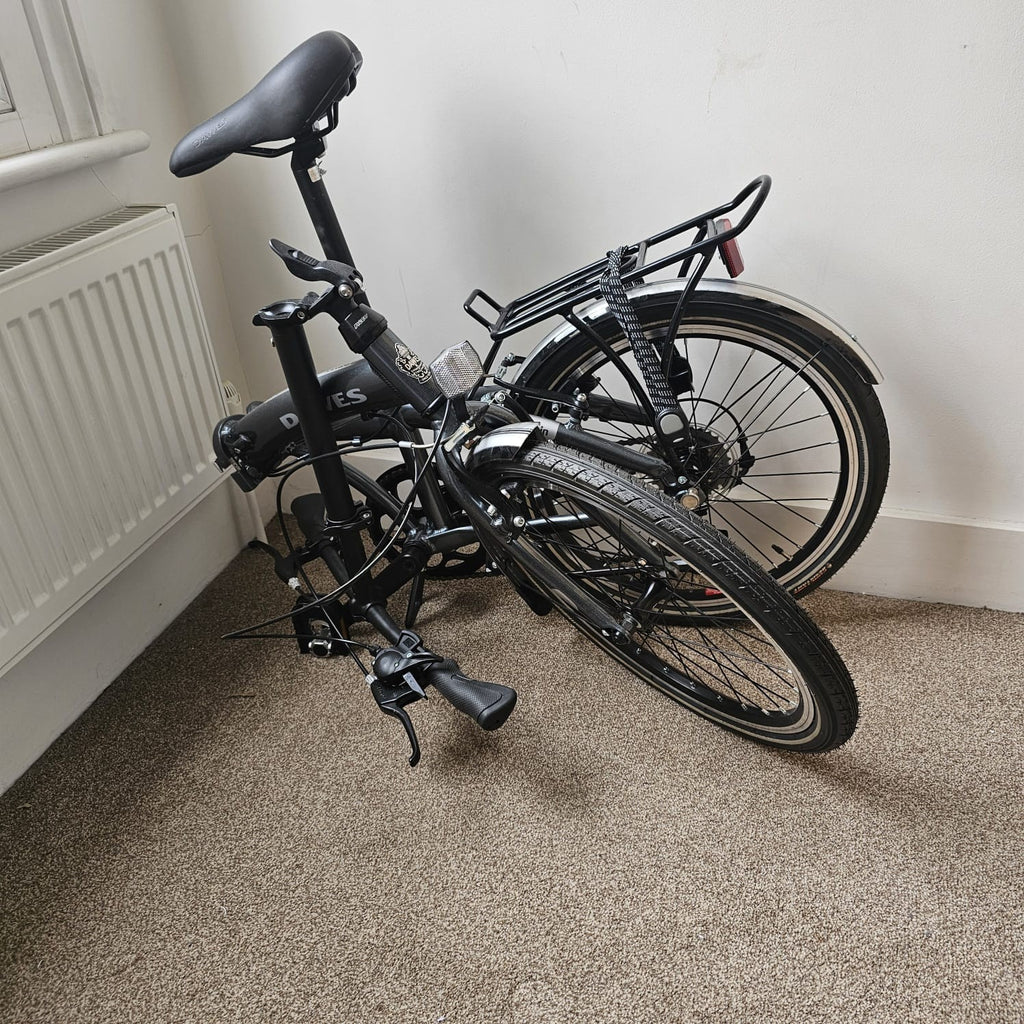 Dawes Kingpin Folding Bike Grey – Used Once – Excellent Condition – RRP £521