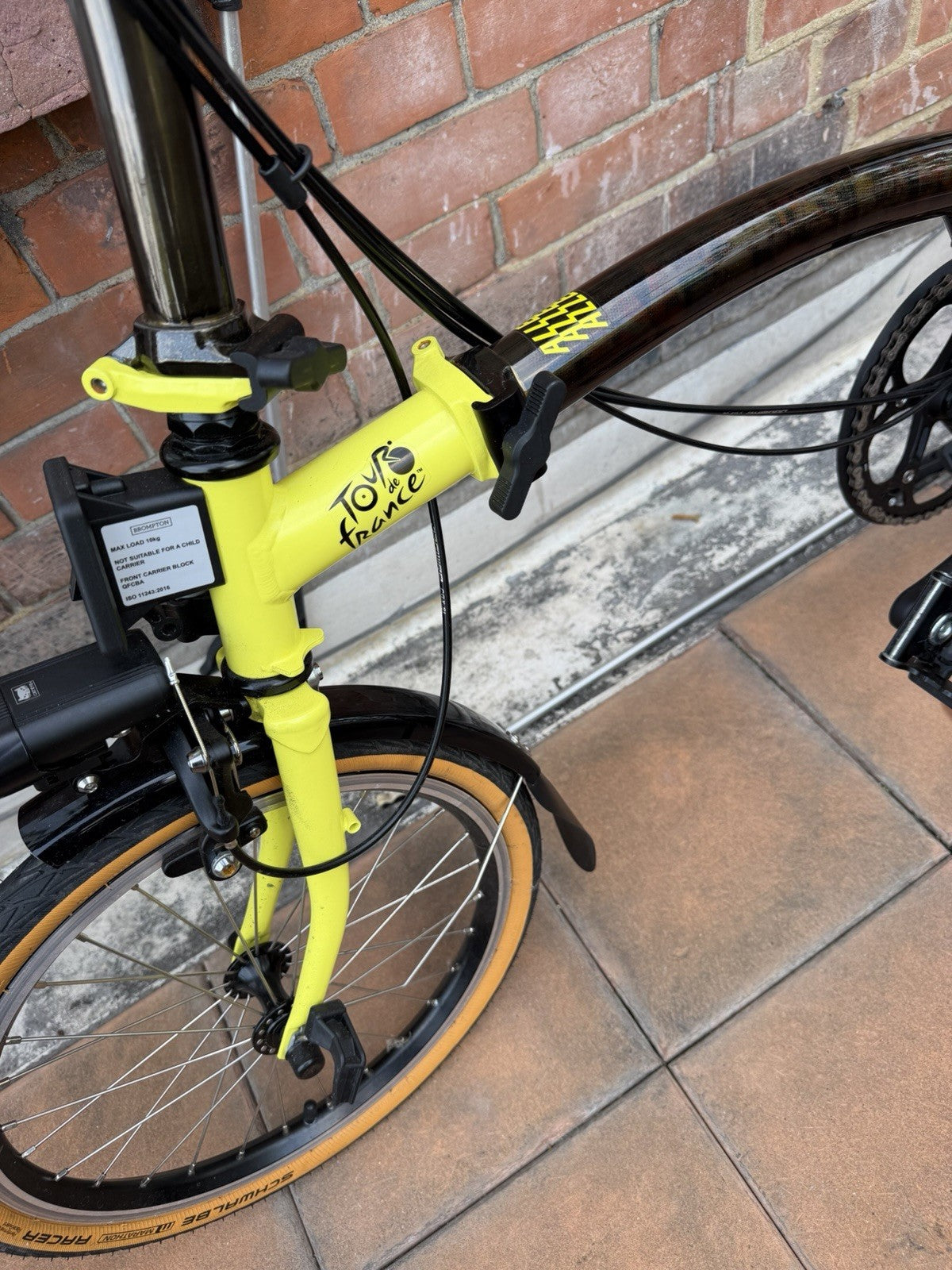 BROMPTON X TOUR DE FRANCE LIMITED EDITION C LINE 6-SPEED