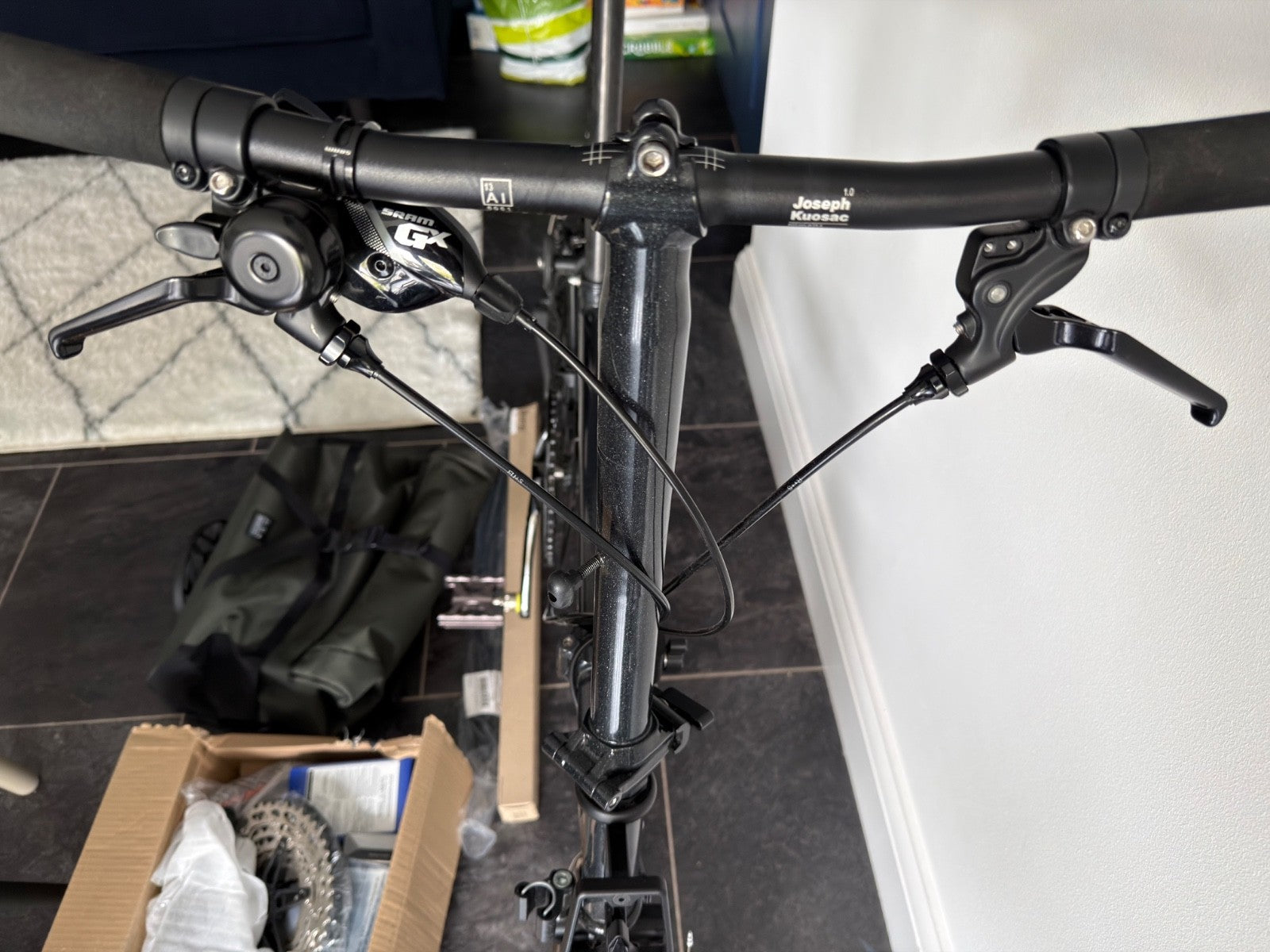 Brompton P Line Urban. Lightweight Parts & 5 Speed Upgrade - Excellent Condition