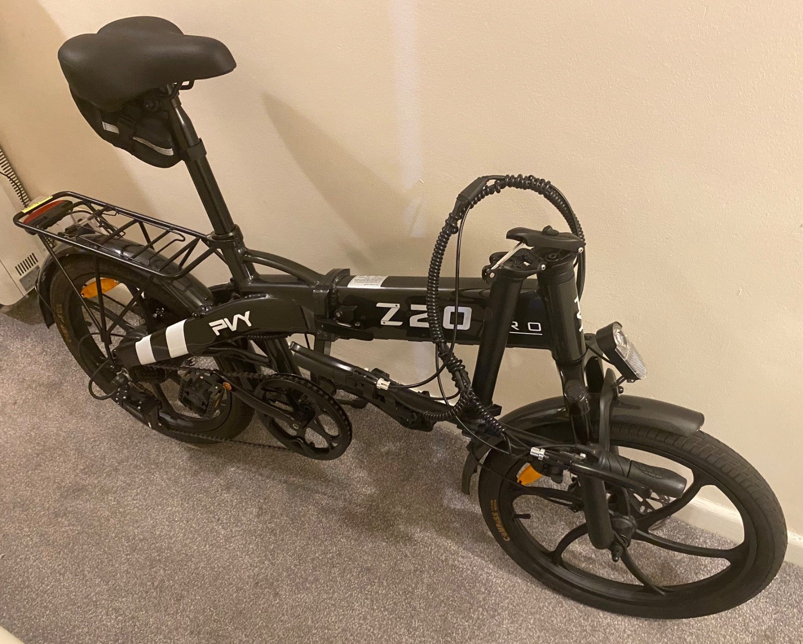 pyv z20 pro foldable power bike